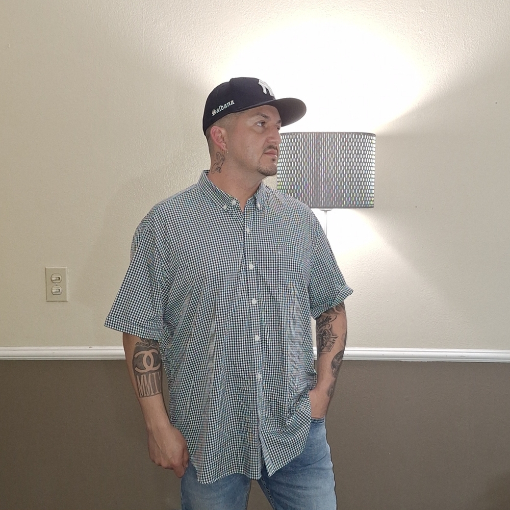Tommy John Nylon Shirt Men's XXL The Go Anywhere Un-Tucked Shirt